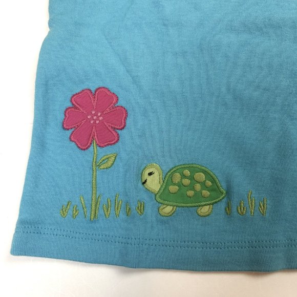 NWT Gymboree Baby Girl Flower Print Capri & Turtle Poppy Flower Tee Size 2T - Picture 5 of 5